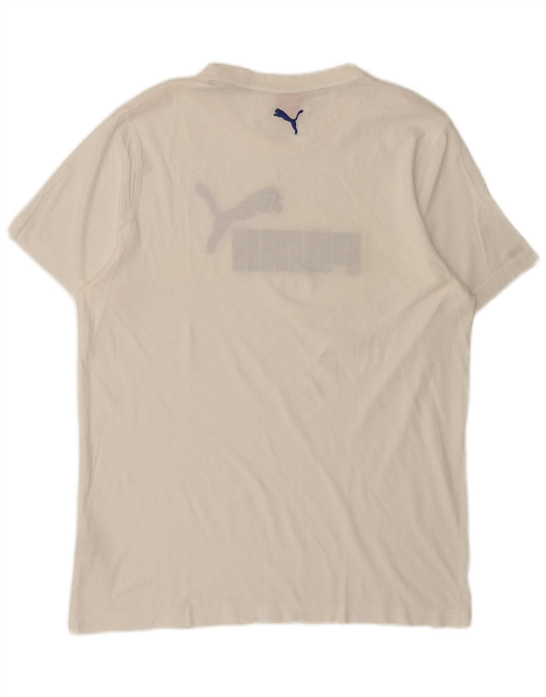 Puma - Camiseta gráfica para hombre, talla grande, color blanco