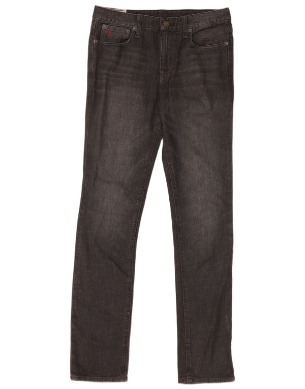 Polo Ralph Lauren Vaqueros ajustados para niños 15-16 años W30 L31 Algodón negro