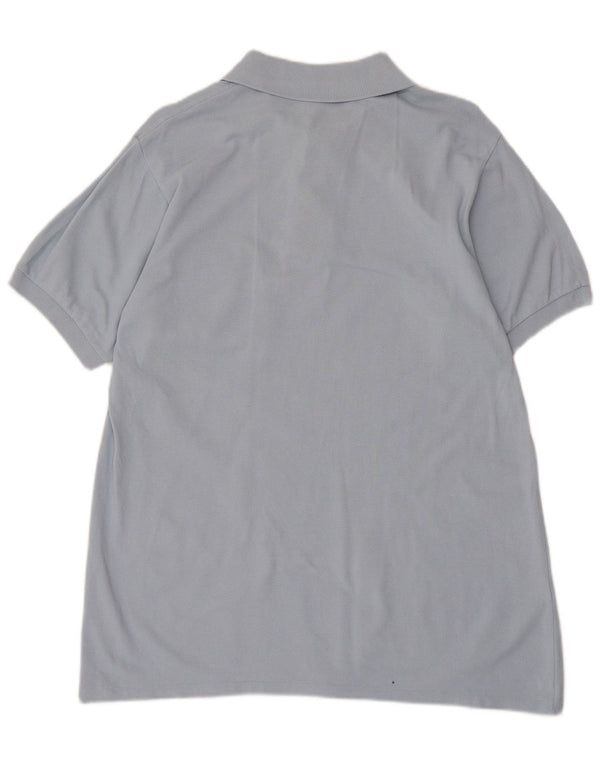 Polo Lacoste para hombre talla 4 algodón azul medio