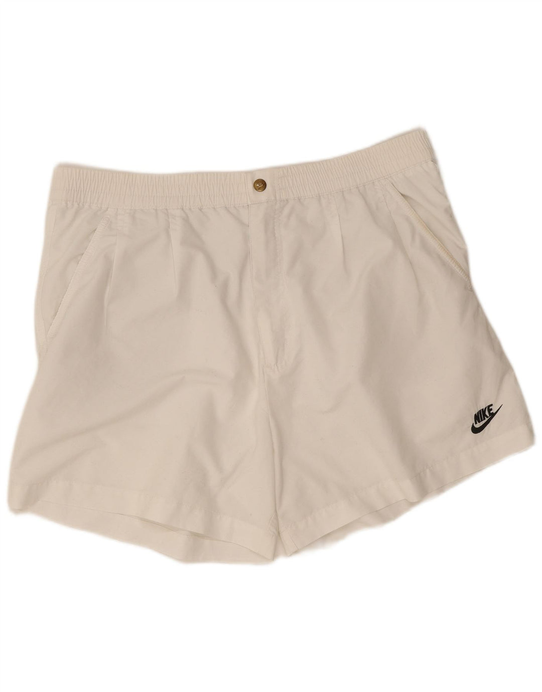 Nike Pantalones cortos deportivos para hombre XL Blanco
