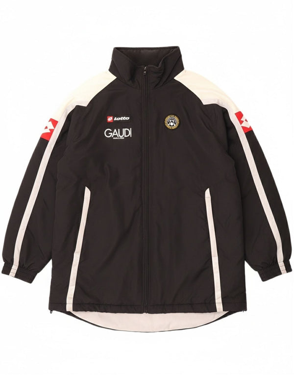 Lotto Abrigo cortavientos gráfico para hombre UK 44 2XL Nylon color block negro