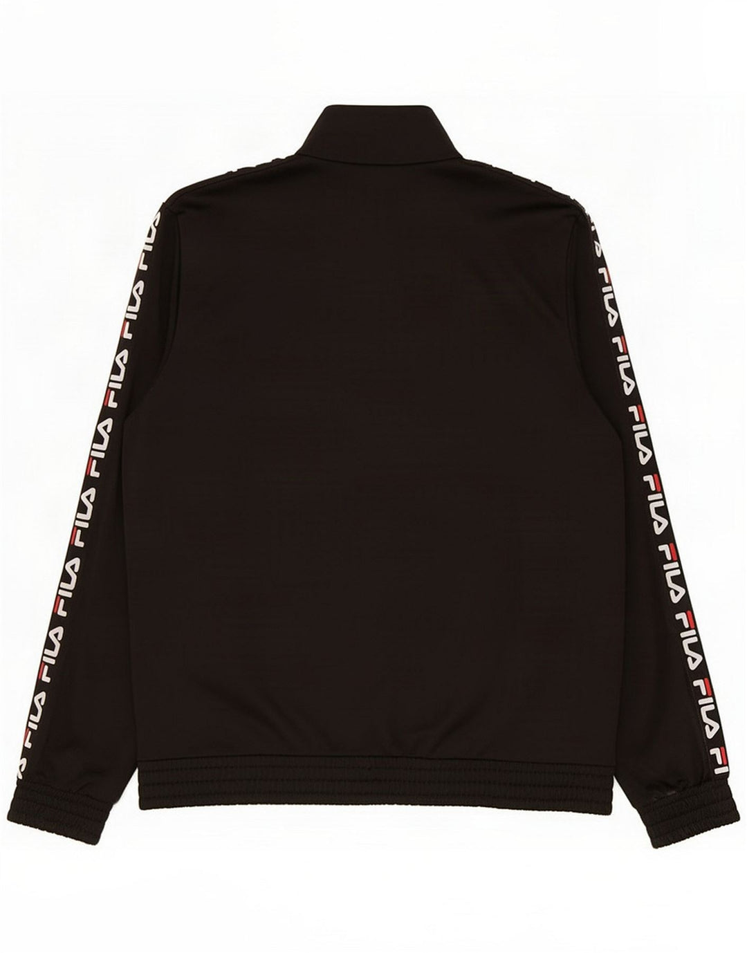 Chaqueta superior de chándal con gráfico Fila para hombre 2XL Poliéster negro