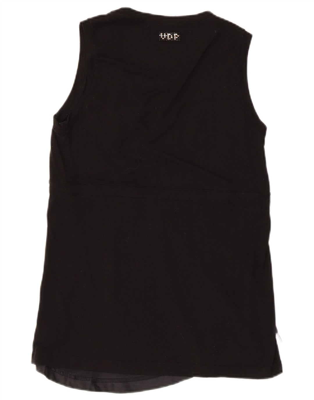 Blusa Sin Mangas Mujer Top IT 44 Viscosa Negra Mediana