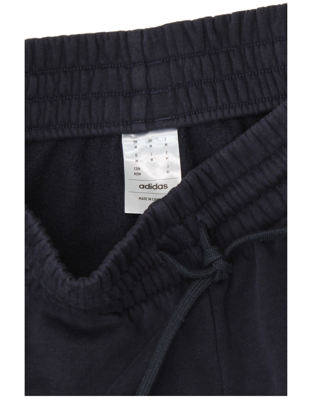 Adidas Hombre Pantalones De Chándal Joggers Medium Azul Marino Algodón