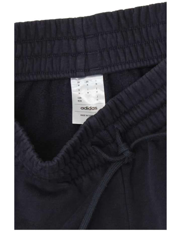 Adidas Hombre Pantalones De Chándal Joggers Medium Azul Marino Algodón