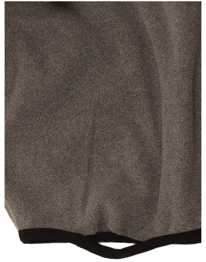 The North Face Jersey de forro polar con cuello y cremallera para hombre XS Poliéster gris