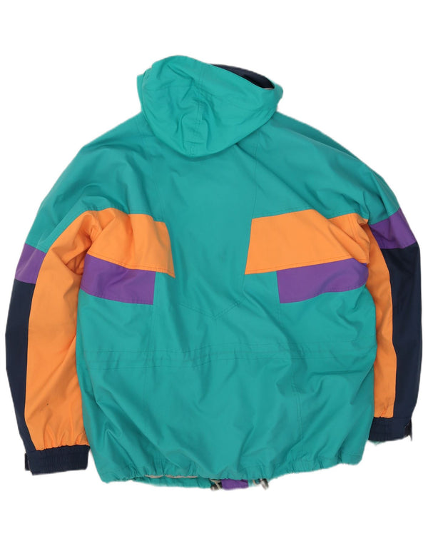 NORDICA Chaqueta de esquí holgada con capucha para hombre IT 50 Large Blue Colourblock