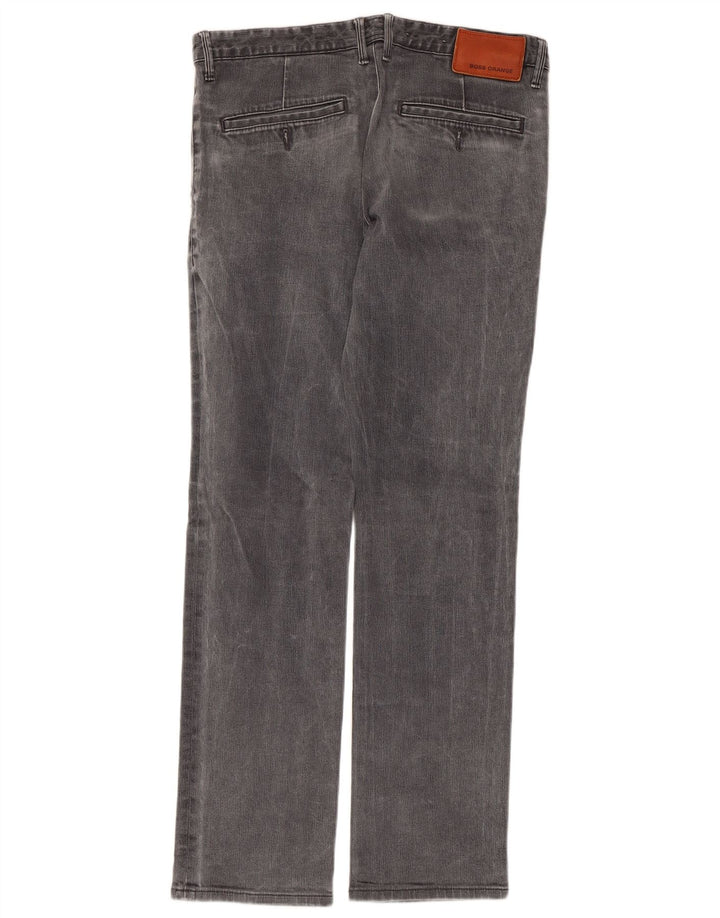 Vaqueros Hugo Boss Hombre Rectos W32 L30 Gris