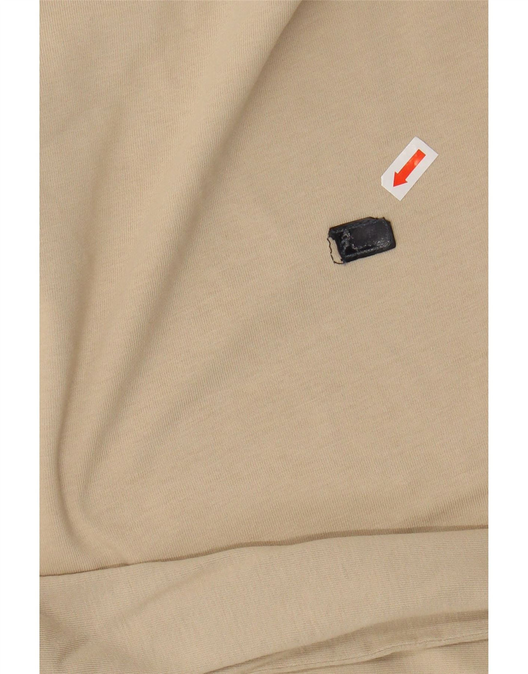 ASICS Camiseta Hombre Top XL Beige Algodón