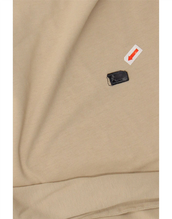 ASICS Camiseta Hombre Top XL Beige Algodón