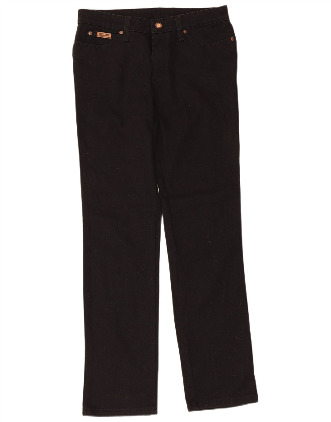 WRANGLER Vaqueros rectos para hombre W30 L31 Algodón negro