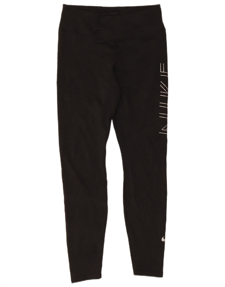 Nike - Leggings gráficos Dri Fit para mujer, talla 40, color negro