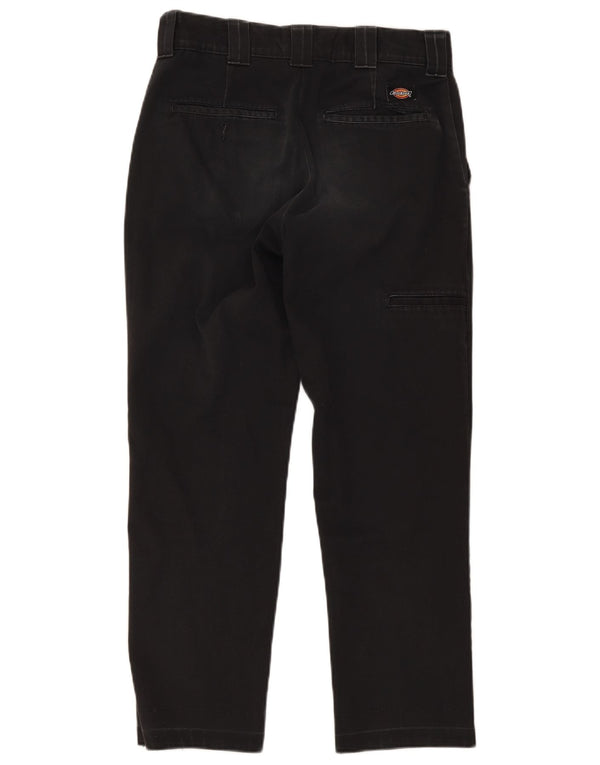 Dickies Pantalones casuales ajustados y cónicos para hombre W30 L28 Poliéster negro