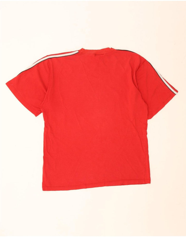 Adidas Camiseta para hombre Top UK 38/40 Medium Rojo
