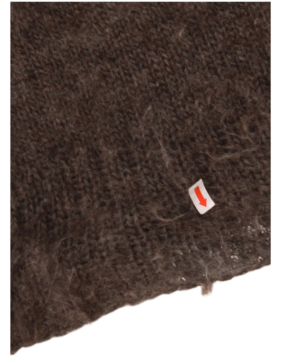 VINTAGE Chaleco para hombre Camiseta sin mangas Marrón medio Fair Isle