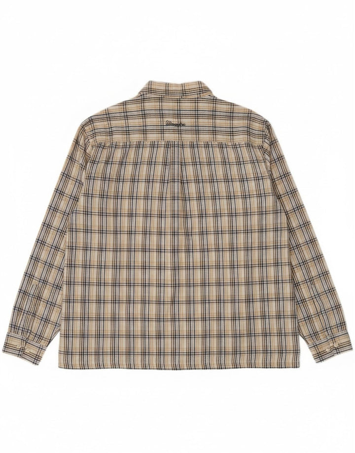 Camisa Hombre Wrangler XL Algodón Cuadros Multicolor