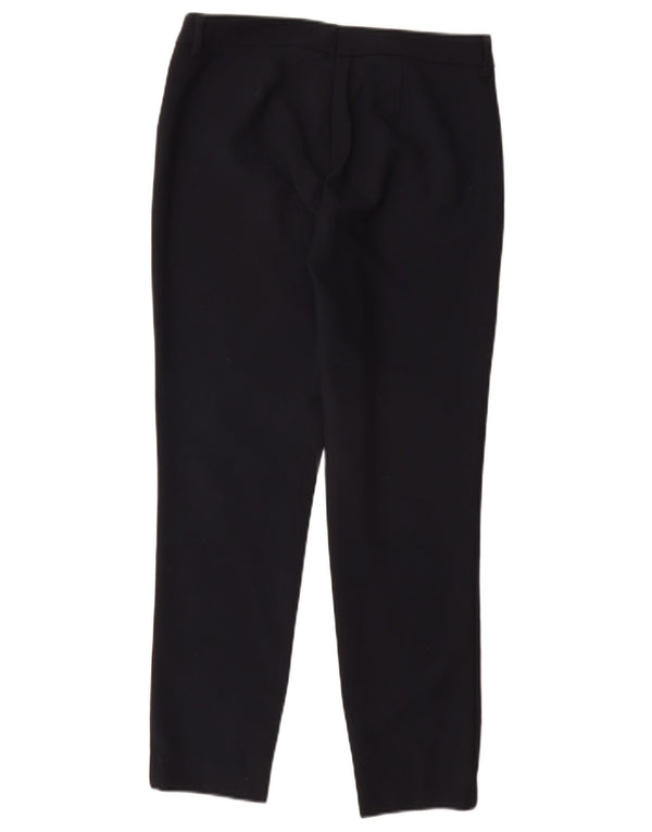 Pantalón de Traje Slim Trussardi Mujer IT 42 Medium W30 L27 Azul Marino