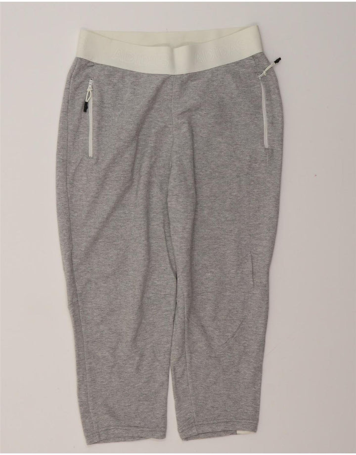 ADIDAS Pantalones de chándal gráficos para mujer Joggers UK 8/10 Small Grey