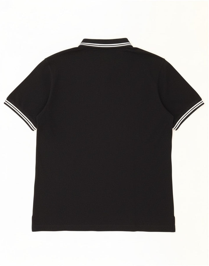 KAPPA Mens Polo Shirt 2XL Black Cotton