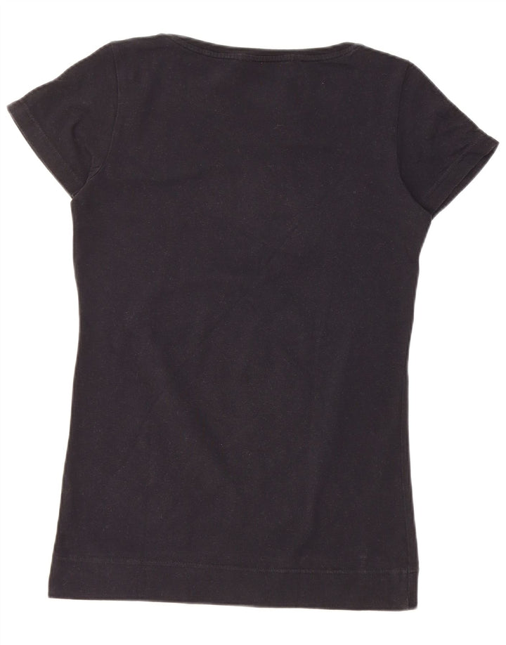 NIKE Camiseta gráfica para mujer Reino Unido 12/14 Mediano Negro