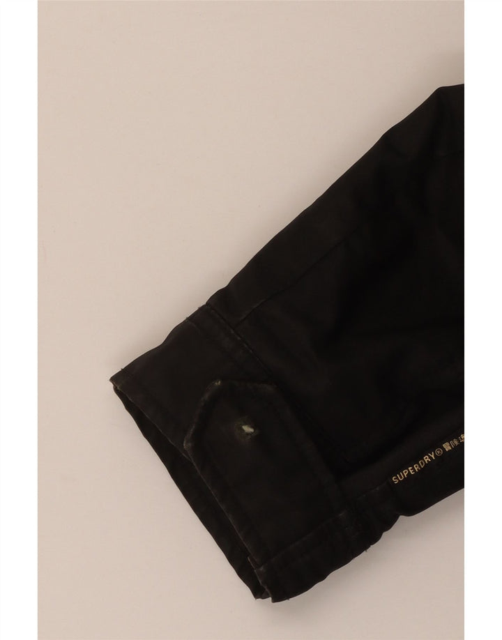 Superdry Parka con capucha para hombre, talla 38, color caqui mediano