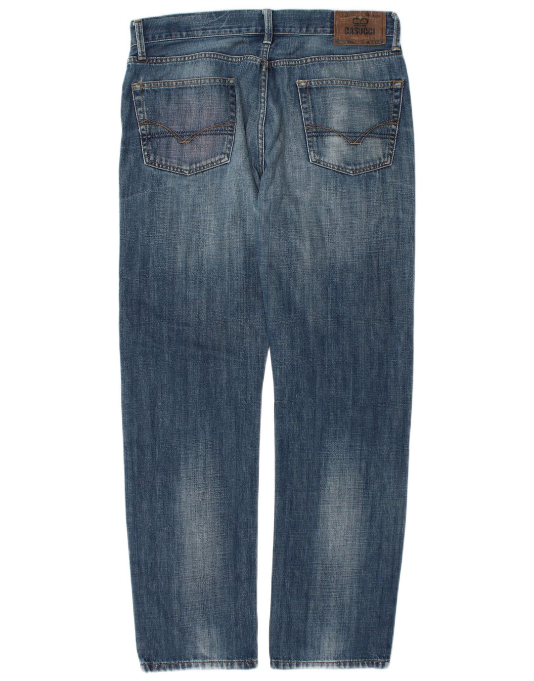Vaqueros rectos para hombre Casucci W38 L32 Algodón azul