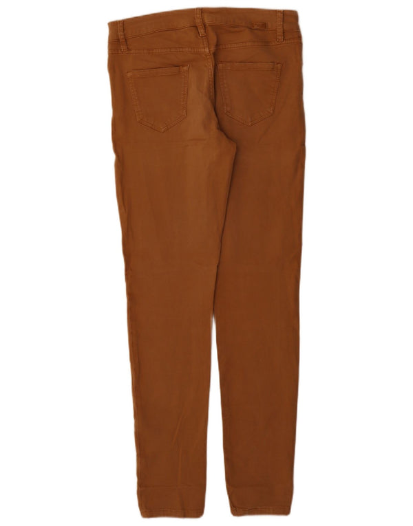 Massimo Dutti Pantalones Casuales Pitillo Mujer EU 38 Small W28 L31 Marrón