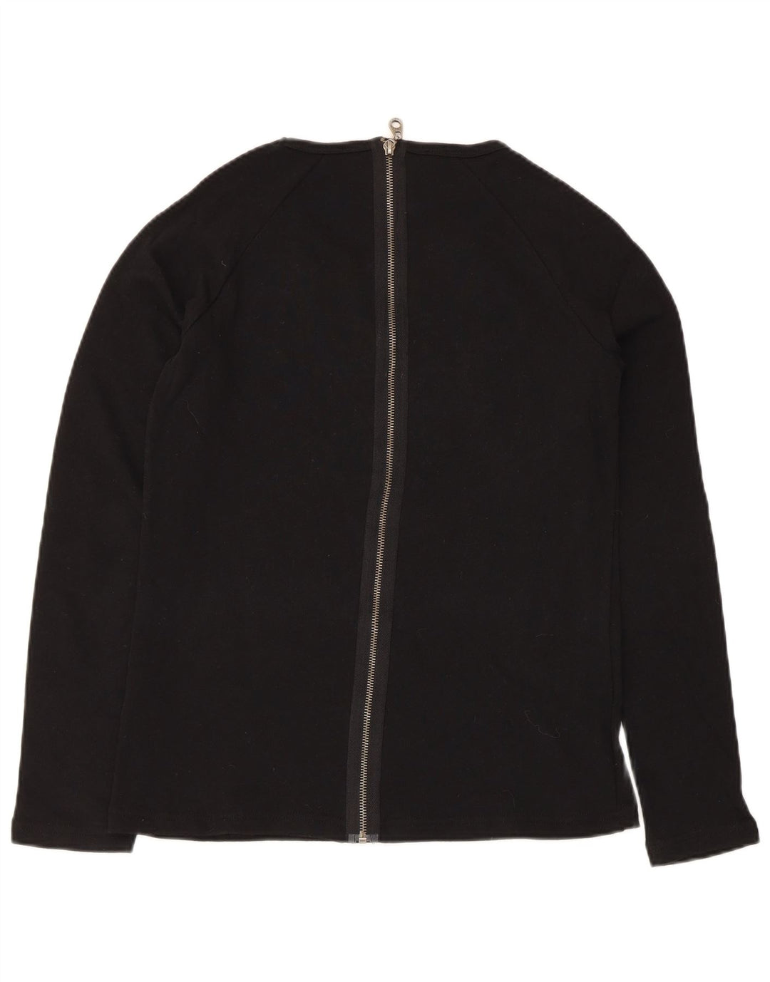 Silvian Heach Top gráfico para mujer de manga larga UK 42 Algodón negro mediano