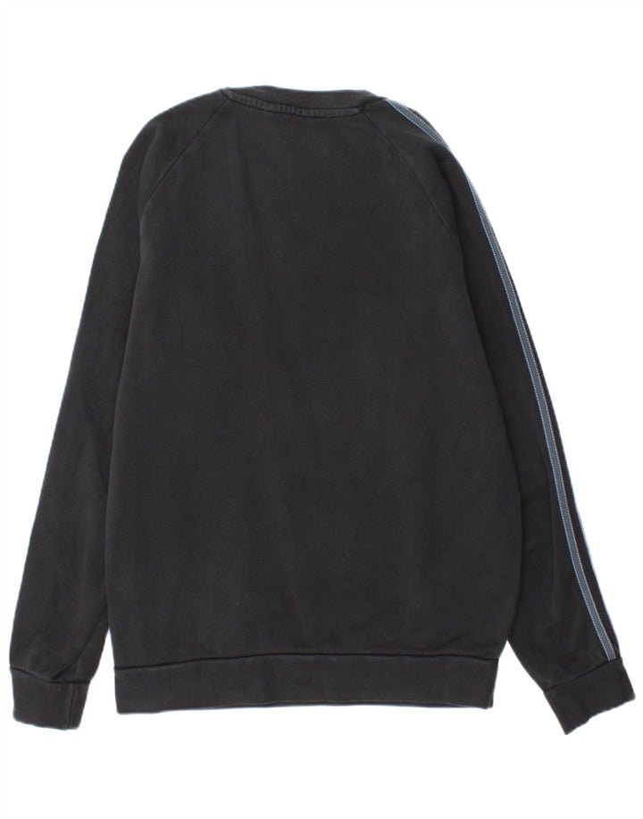 ADIDAS Mens Sweatshirt Jumper XS Black Cotton