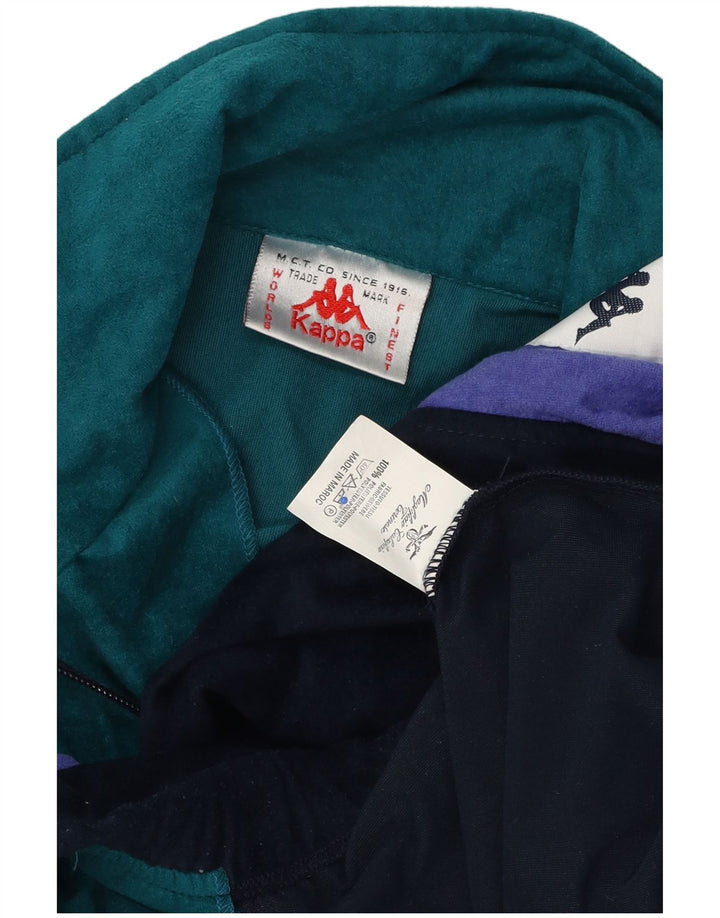 Kappa Hombre Chaqueta De Chándal Con Gráfico Grande Multicolor Colorblock