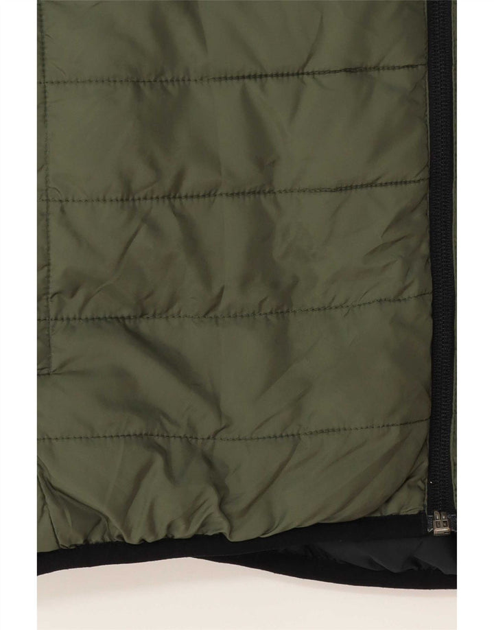 Quiksilver Chaqueta Acolchada Reversible con Capucha para Niños 11-12 Años Medium Khaki