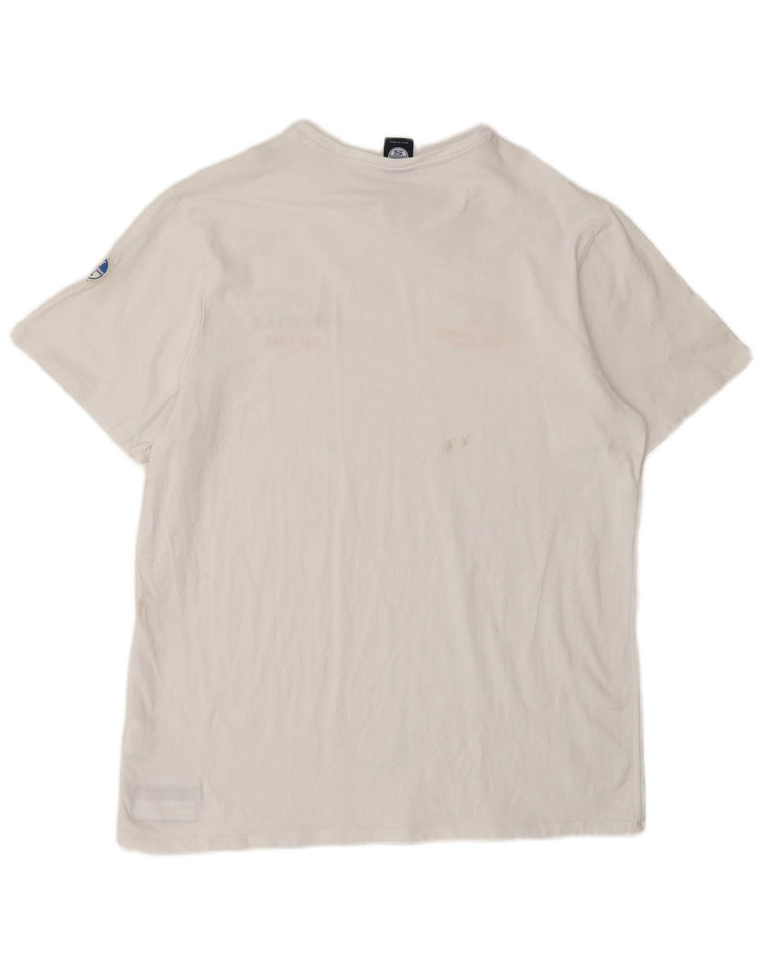 NORTH SAILS Camiseta gráfica para hombre Top XL Algodón blanco