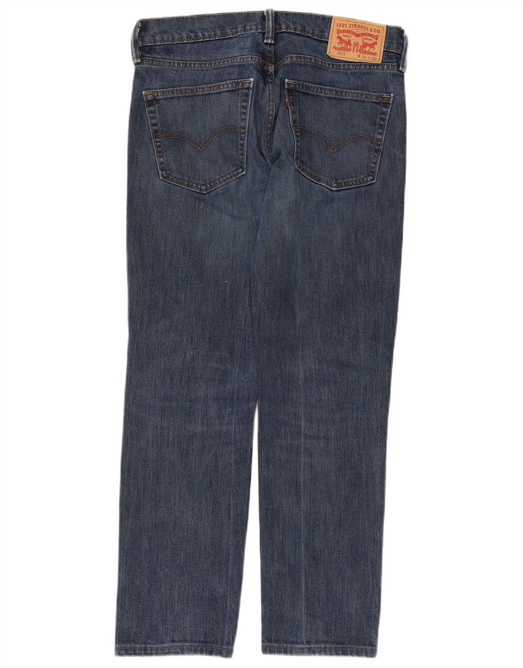 Levi's Hombre 511 Slim Jeans W32 L30 Algodón Azul
