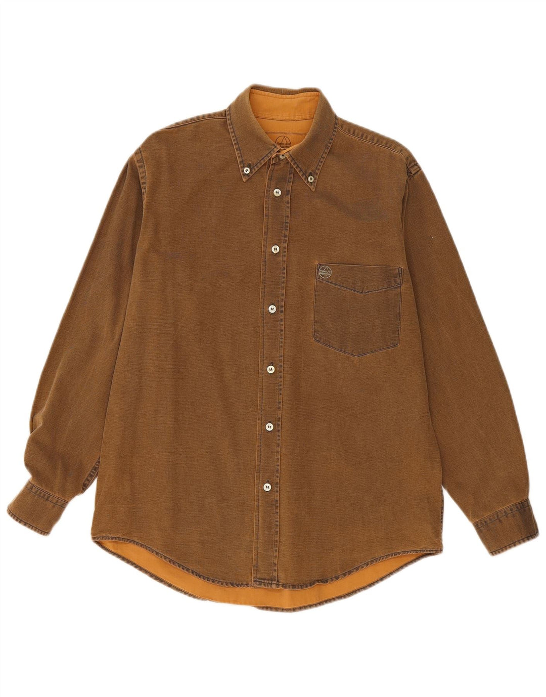 Murphy & Nye Camisa Sailmakers para hombre Algodón marrón medio