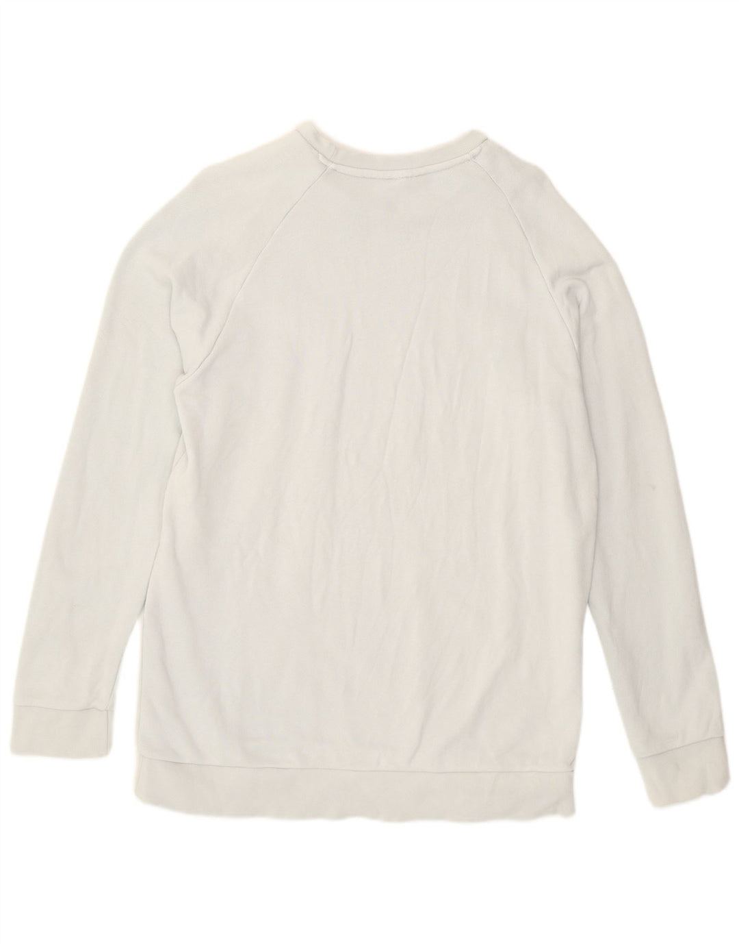 Adidas Hombre Sudadera Jumper Azul Medio Algodón