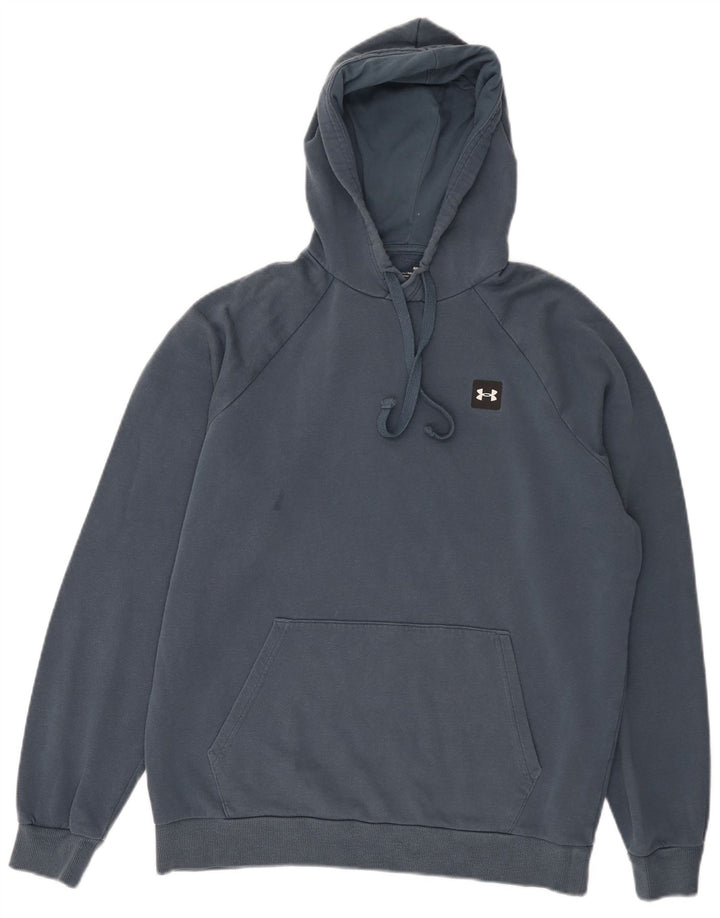 Under Armour Hombre Sudadera con capucha Jumper Medium Azul Marino Algodón