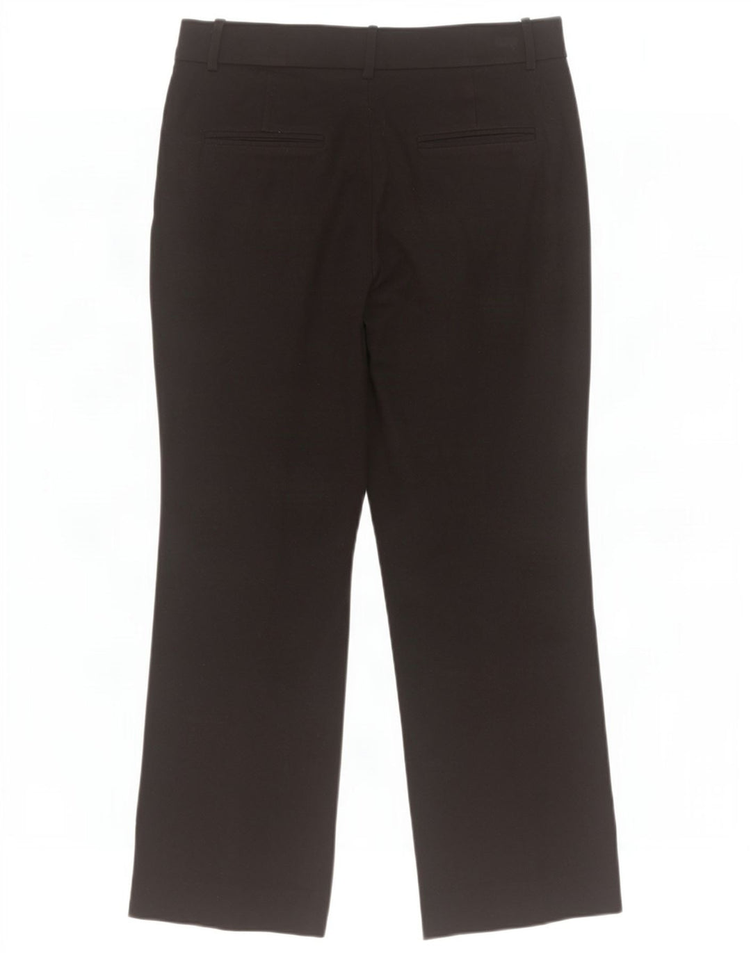 Massimo Dutti Pantalón Corto Recto Mujer EU 40 Medium W30 L24 Negro