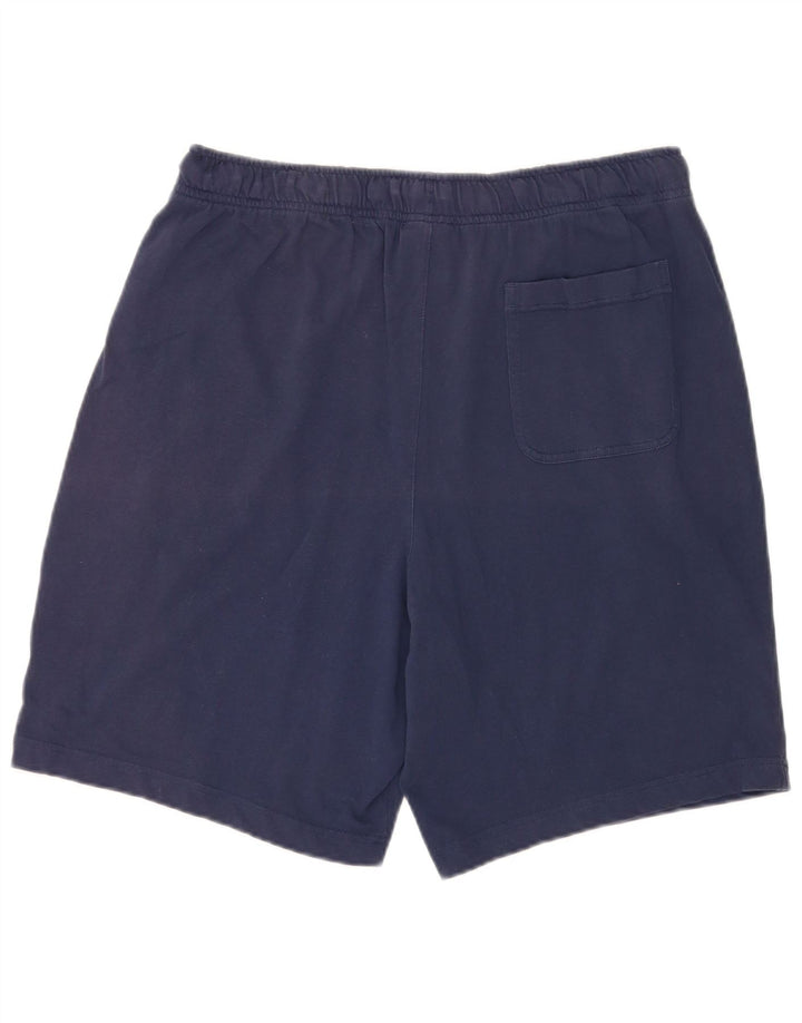 Nike Pantalones cortos deportivos para hombre XL Azul marino Algodón