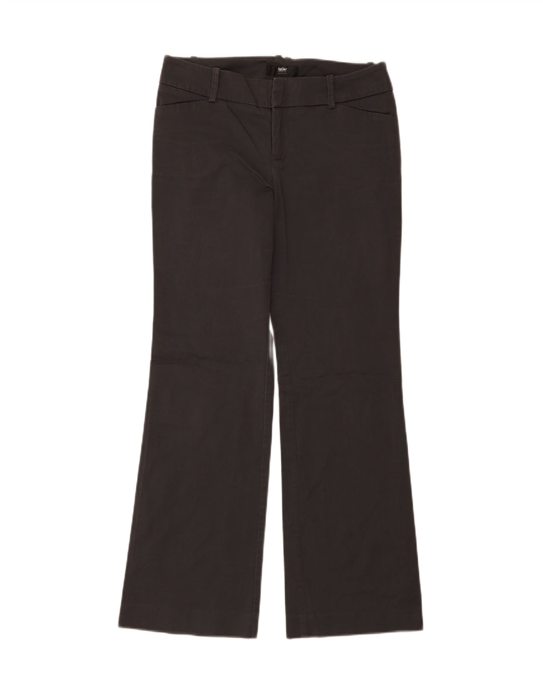 MOSSIMO Womens Straight Casual Trousers US 8 Medium W30 L31 Grey Cotton Vintage Mossimo and Second-Hand Mossimo from Messina Hembry 