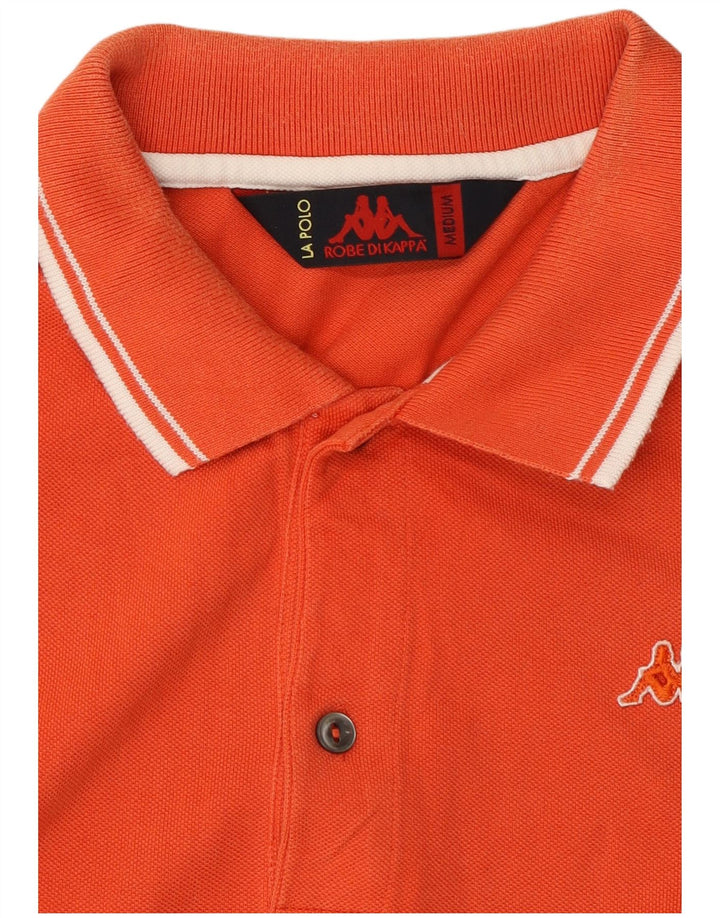 Polo Kappa Hombre Naranja Mediano