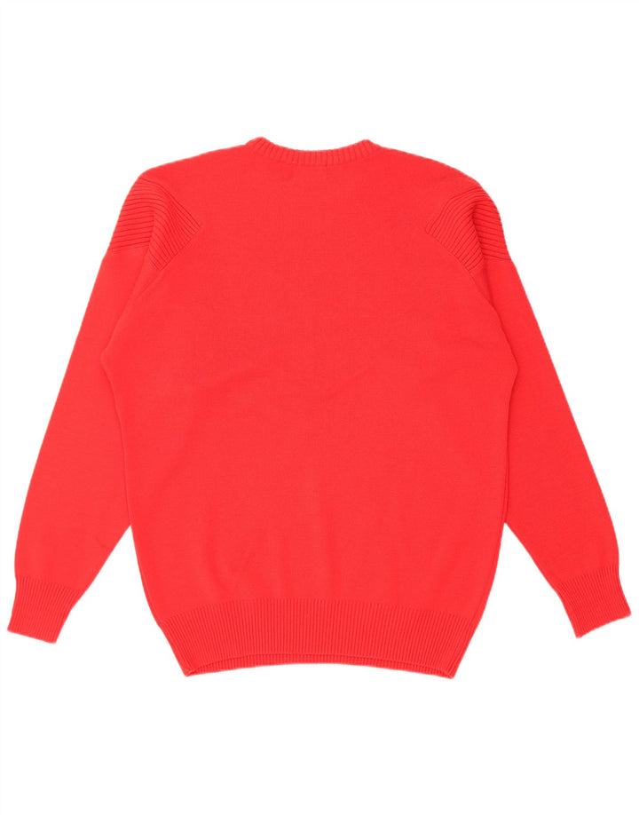 PAUL & SHARK Jersey Yachting con Cuello Redondo para Hombre Lana Virgen Roja Mediana