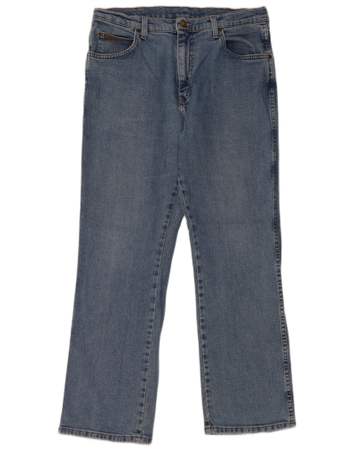 Vaqueros Wrangler Hombre Rectos W34 L30 Algodón Azul