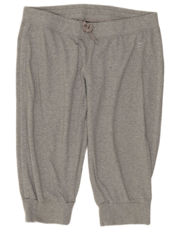 Nike Bermudas deportivas para mujer UK 40 XL Algodón gris