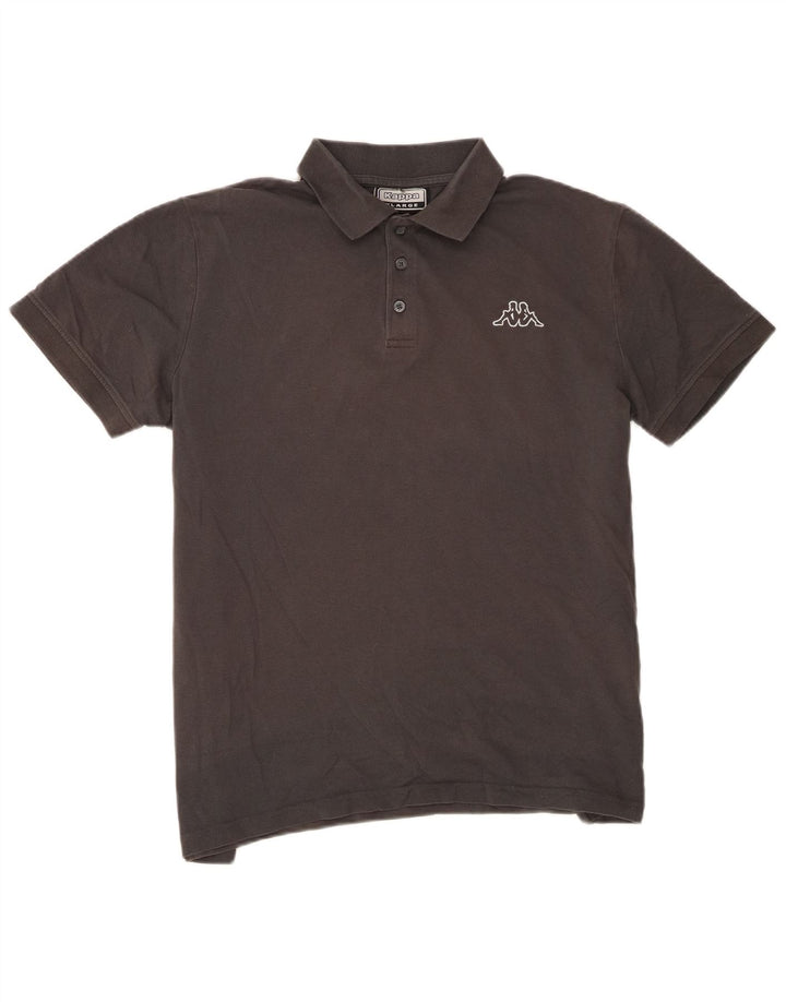 Kappa Polo Hombre XL Gris Algodón