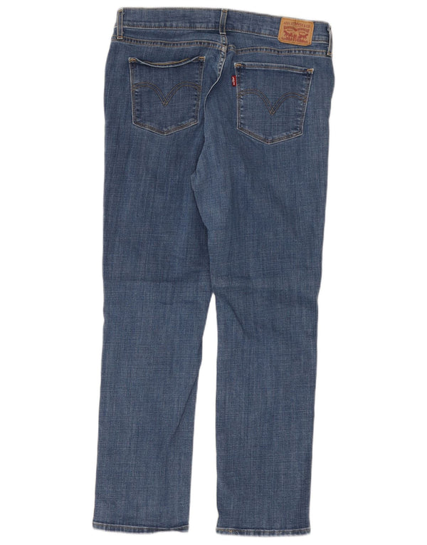 LEVI'S Womens Classic Classic Fit Straight Jeans US 12 Large W32 L28 Blue