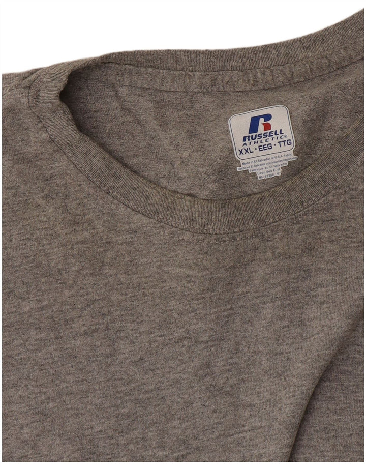 Russell Athletic Camiseta para hombre Top 2XL Gris