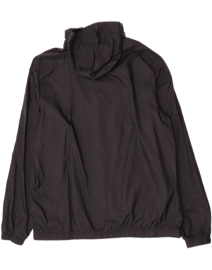 Chaqueta impermeable con capucha Nike para hombre XL Nylon negro