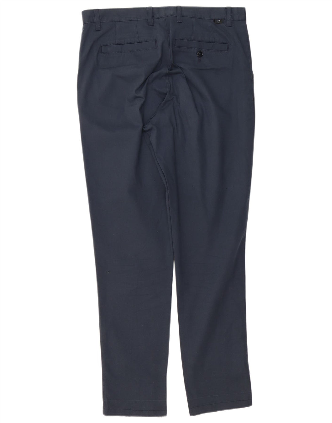 Pantalones chinos ajustados para hombre de Ted Baker W32 L31 Poliéster azul marino