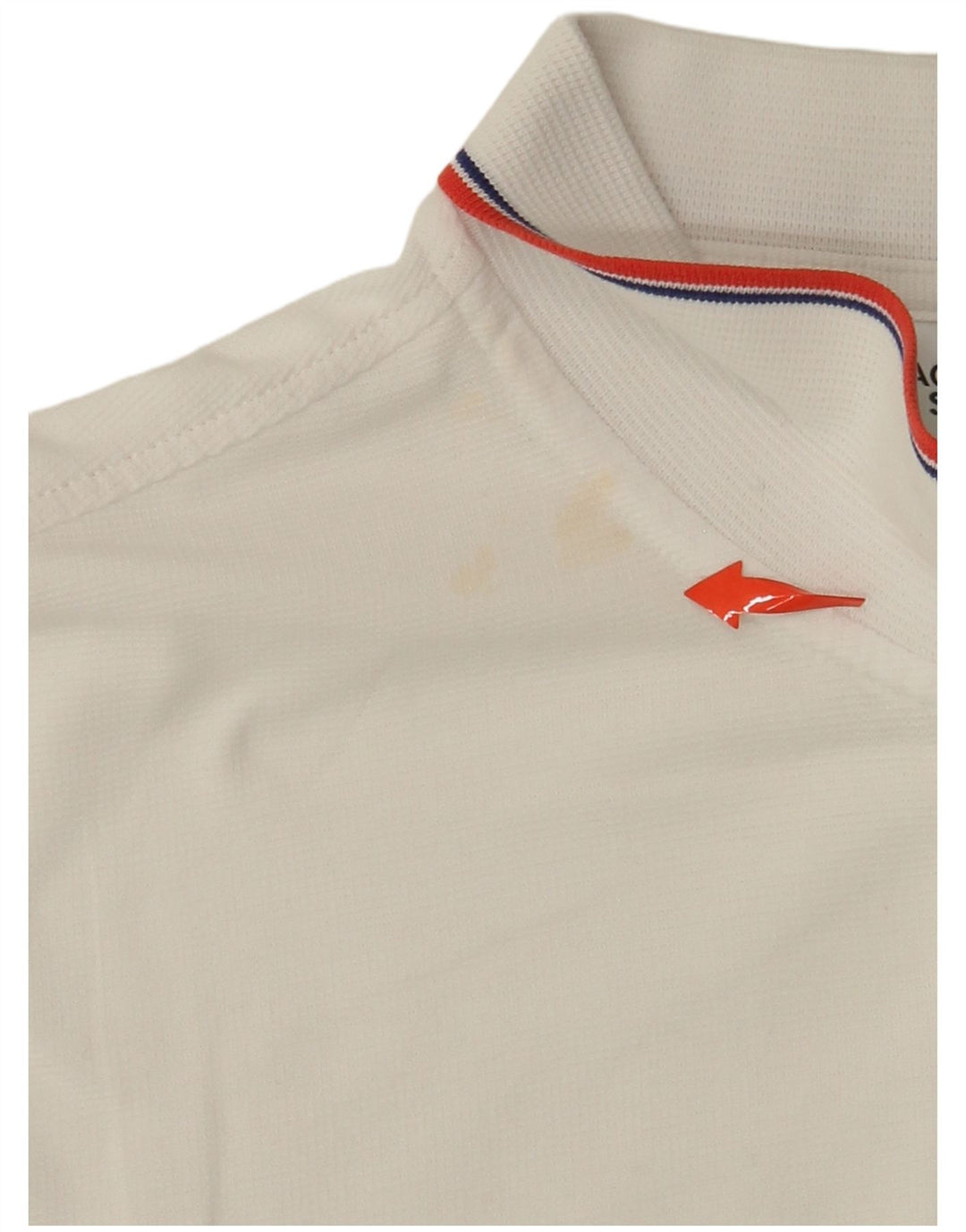 LACOSTE Polo para hombre talla 5 grande algodón blanco
