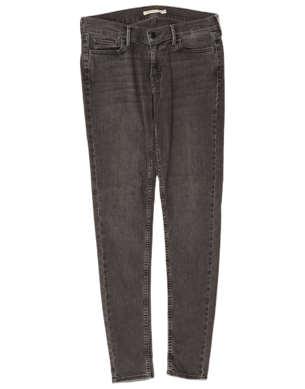 Vaqueros Levi's 710 Super Skinny para mujer W29 L32 Algodón gris